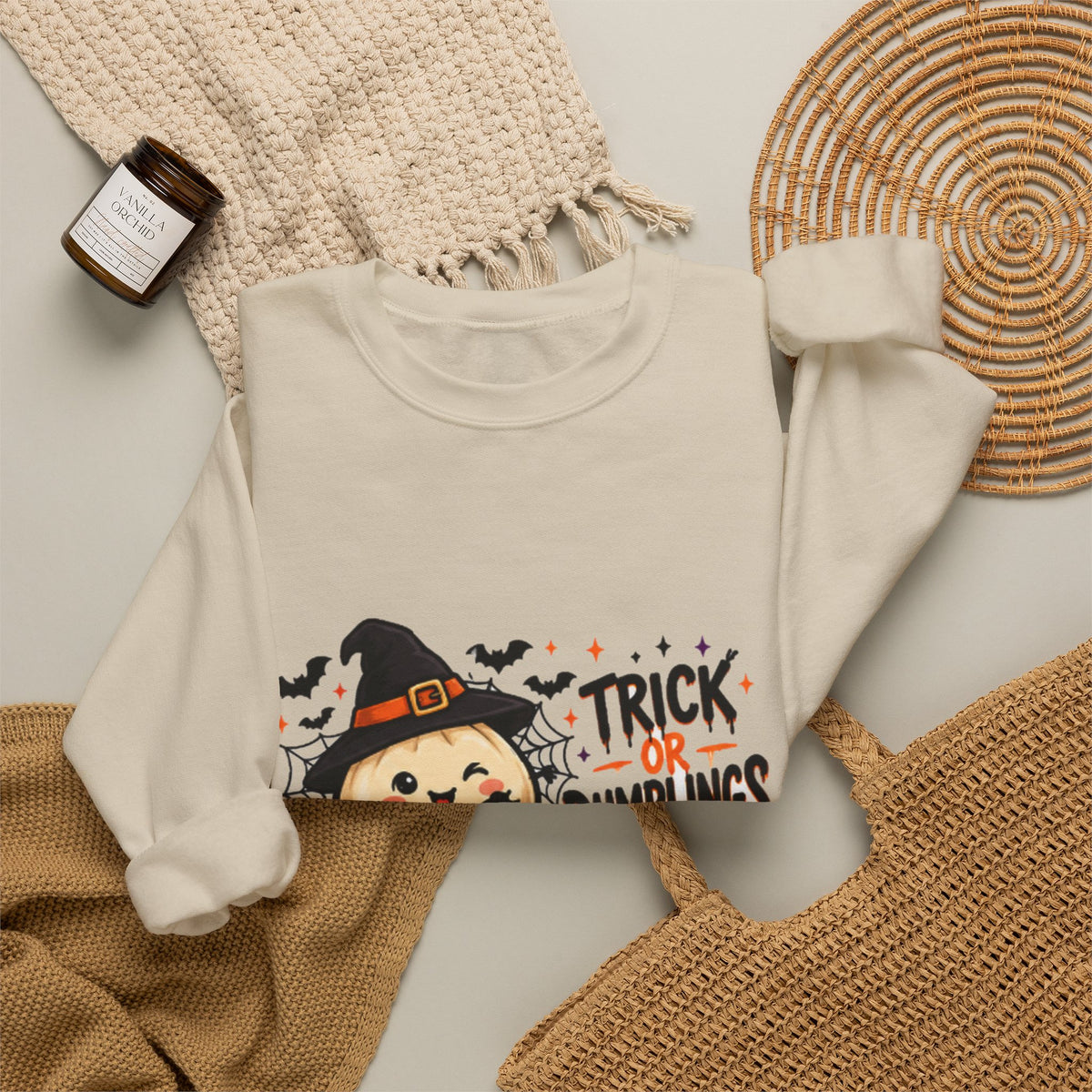 Trick or Dumpkins Halloween Crewneck Sweatshirt