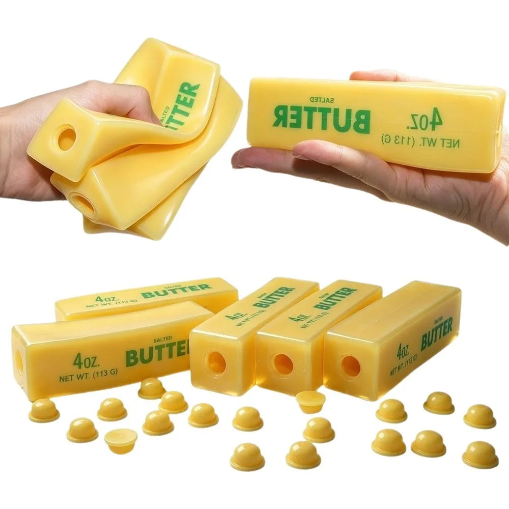 Butter Stick Wax Cracking Squishy Fidget Toy