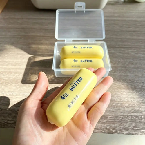 Butter Stick Wax Cracking Squishy Fidget Toy