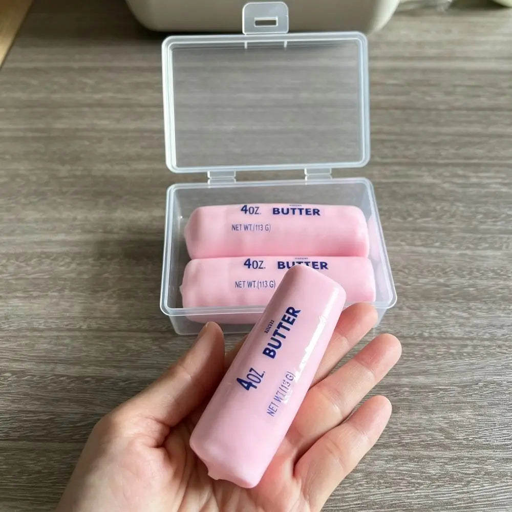 Butter Stick Wax Cracking Squishy Fidget Toy