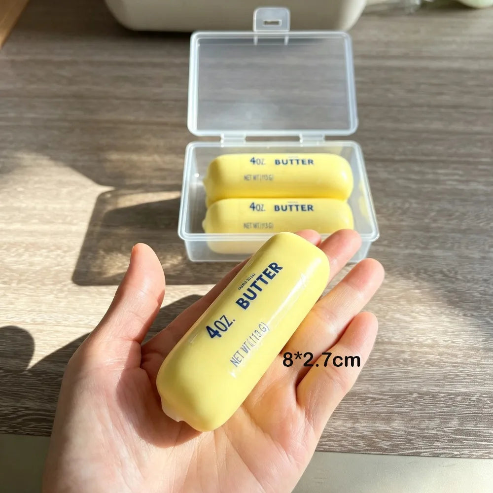 Butter Stick Wax Cracking Squishy Fidget Toy