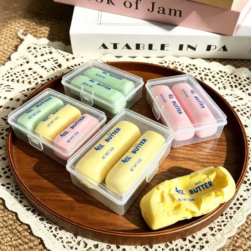 Butter Stick Wax Cracking Squishy Fidget Toy