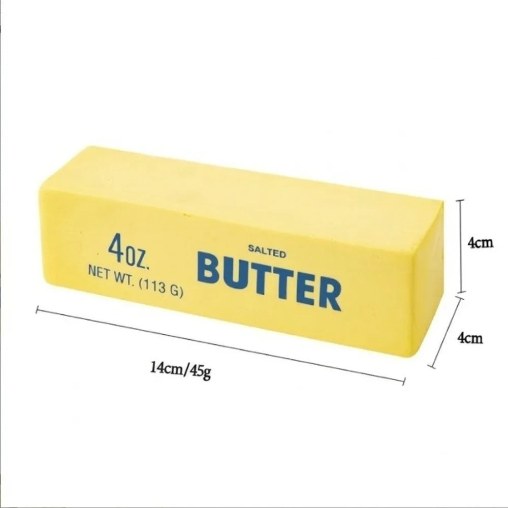Butter Stick Wax Cracking Squishy Fidget Toy