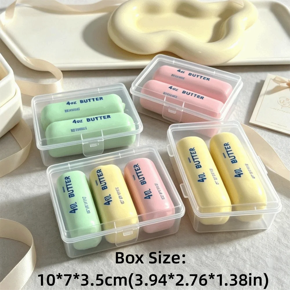 Butter Stick Wax Cracking Squishy Fidget Toy