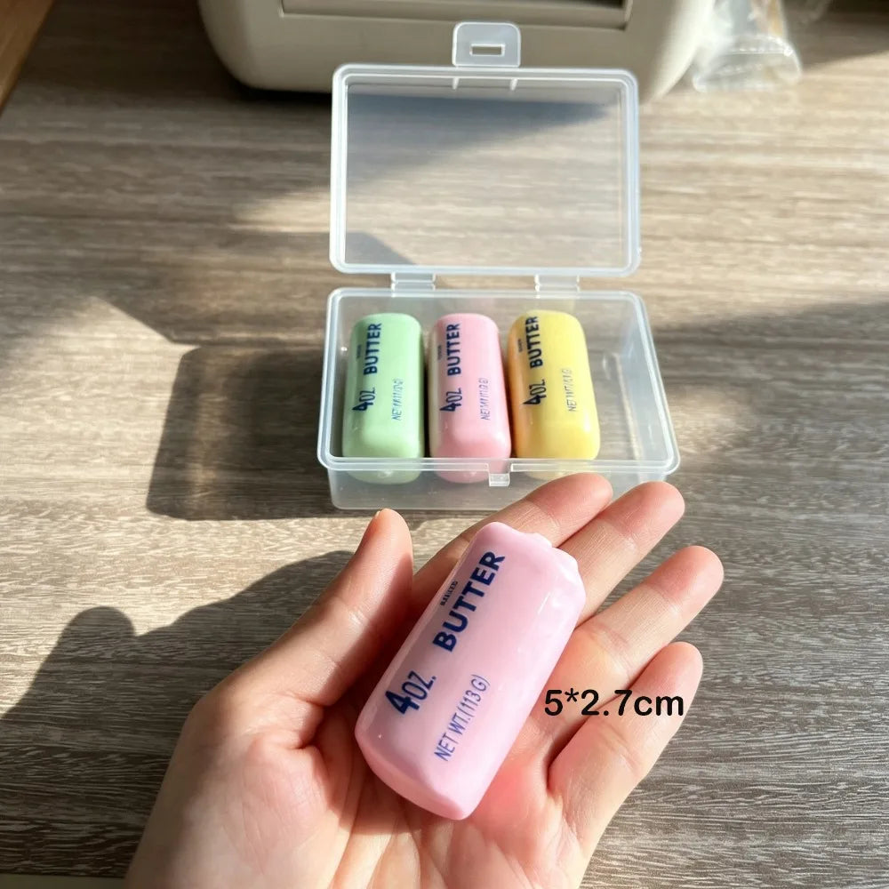 Butter Stick Wax Cracking Squishy Fidget Toy