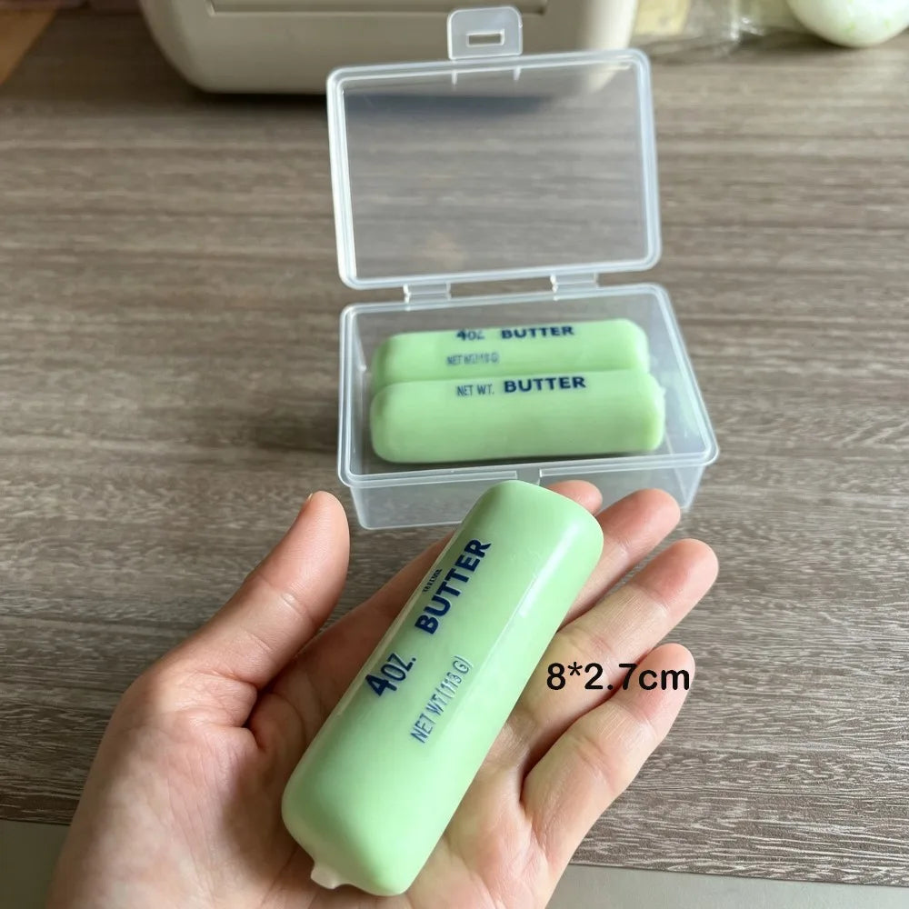 Butter Stick Wax Cracking Squishy Fidget Toy