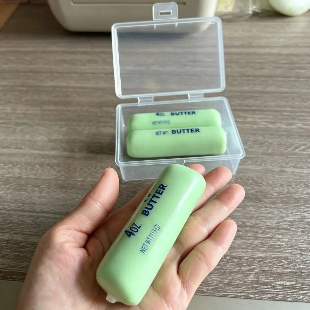 Butter Stick Wax Cracking Squishy Fidget Toy